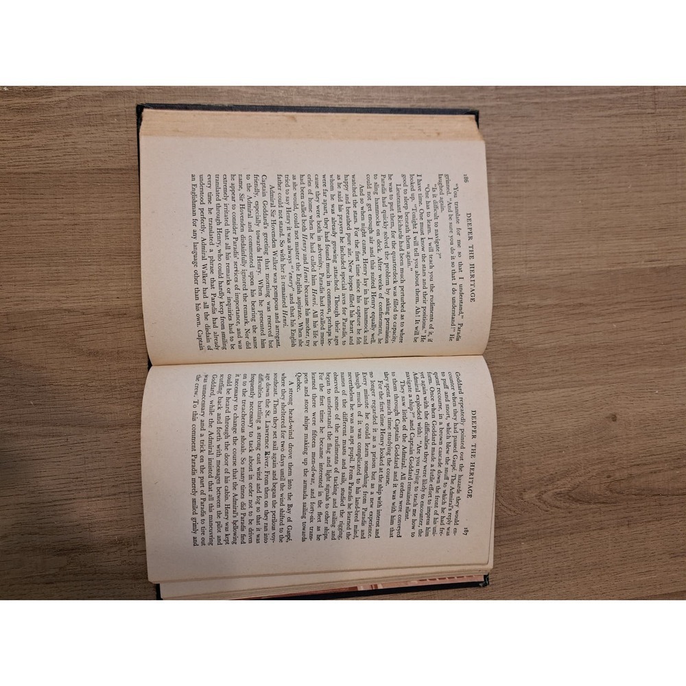 Deeper The Heritage by Muriel Elwood, 1947 Scribner's HC - Picture 7 of 7